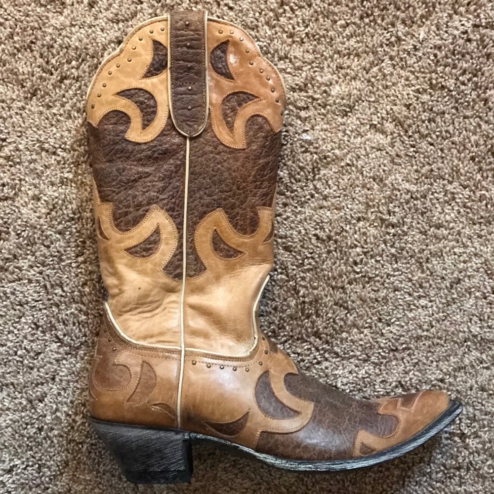 GENUINE LEATHER COWBOY(girl) BOOTS